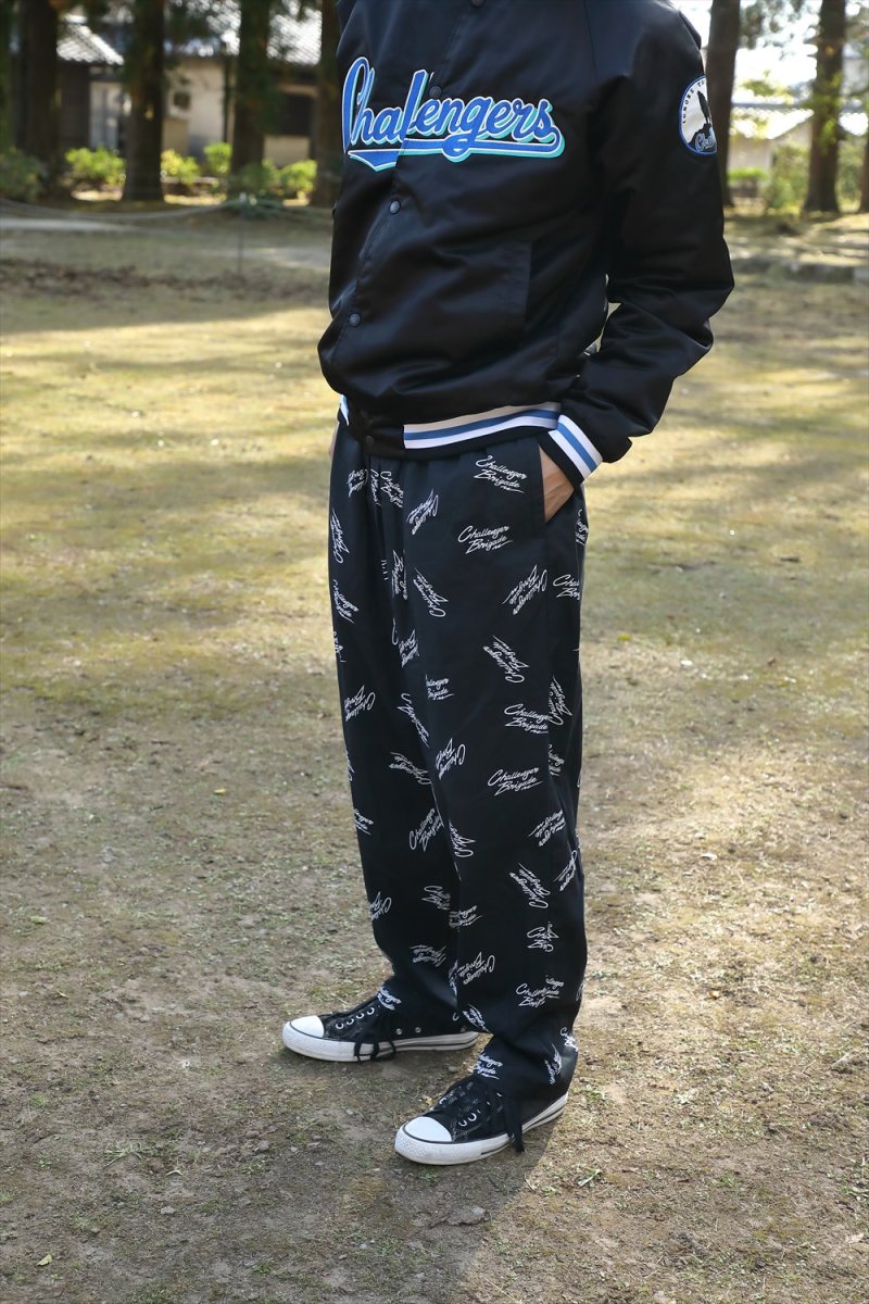 画像11: CHALLENGER/VARSITY JACKET（BLACK）［ヴァーシティJKT-23春夏］ (11)