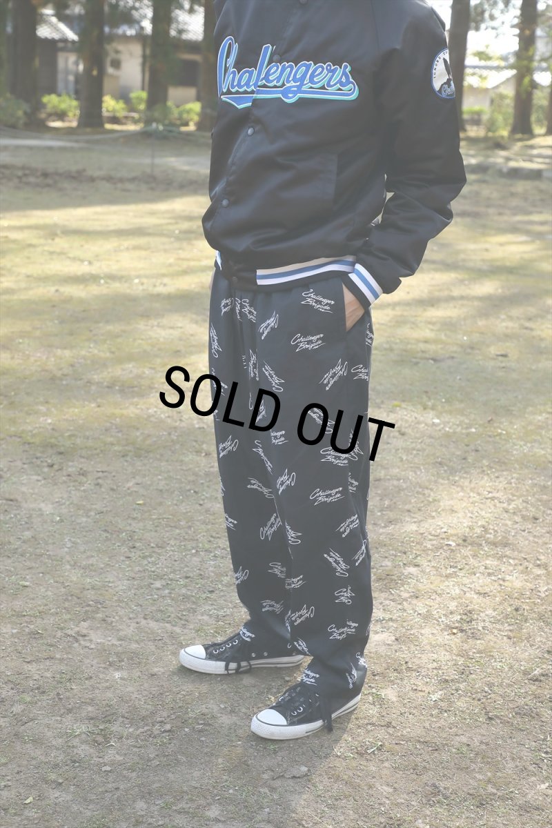 画像11: CHALLENGER/VARSITY JACKET（BLACK）［ヴァーシティJKT-23春夏］ (11)