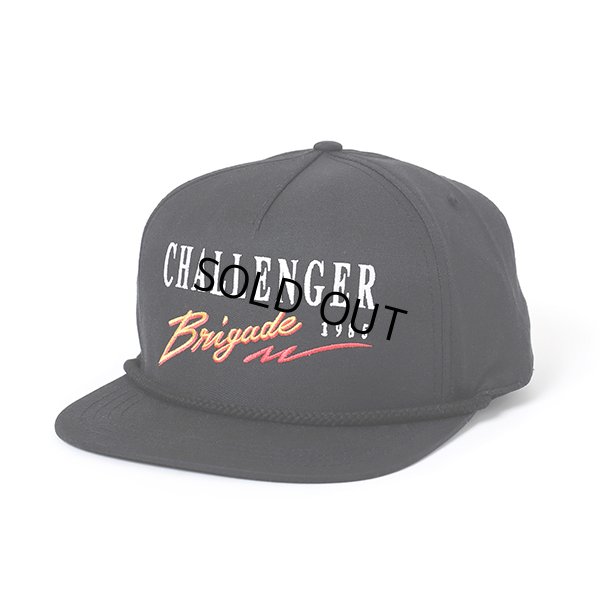 画像1: CHALLENGER/SIGNATURE CAP（BLACK）［シグネチャーキャップ-23春夏］