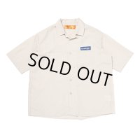 CHALLENGER/S/S WORKER SHIRT（BEIGE）［ワーカーシャツ-23春夏］