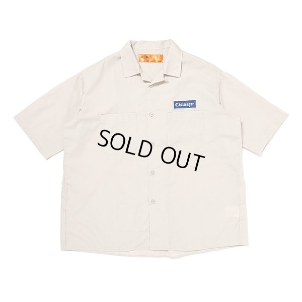 画像1: CHALLENGER/S/S WORKER SHIRT（BEIGE）［ワーカーシャツ-23春夏］