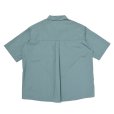 画像2: CHALLENGER/S/S WORKER SHIRT（DARK GREEN）［ワーカーシャツ-23春夏］ (2)