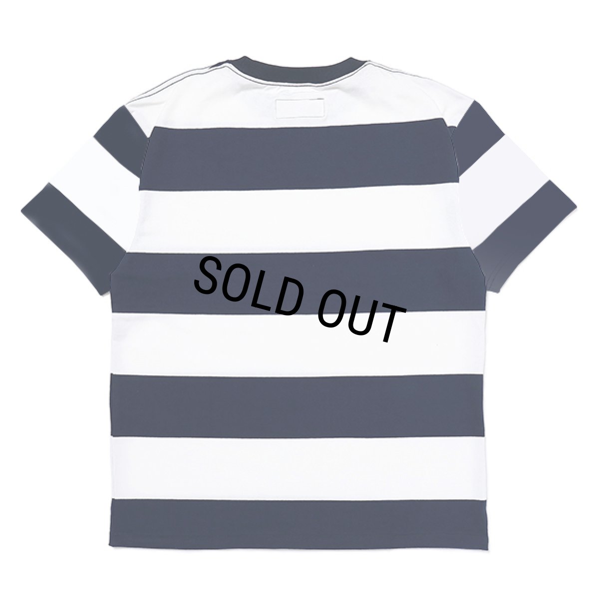 画像2: CHALLENGER/S/S HEAVYWEIGHT BORDER TEE（WHITE/NAVY）［ヘビーウエイトボーダーT-23春夏］ (2)