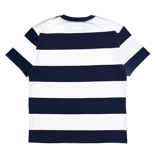 画像2: CHALLENGER/S/S HEAVYWEIGHT BORDER TEE（WHITE/NAVY）［ヘビーウエイトボーダーT-23春夏］