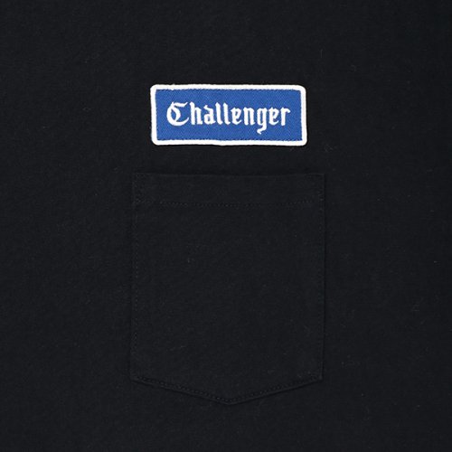 他の写真3: CHALLENGER/LOGO PATCH TEE（BLACK）［ワッペン+プリントポケT-23春夏］