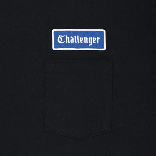 他の写真3: CHALLENGER/LOGO PATCH TEE（BLACK）［ワッペン+プリントポケT-23春夏］