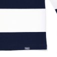 画像5: CHALLENGER/L/S HEAVYWEIGHT BORDER TEE（WHITE/NAVY）［ヘビーウエイトボーダー長袖T-23春夏］