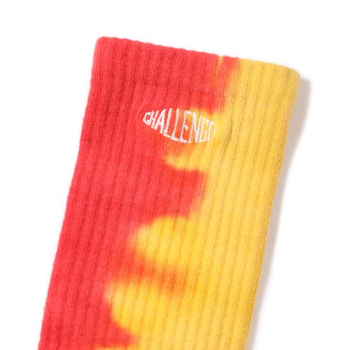 他の写真2: CHALLENGER/FLAME TIE DYE SOCKS（ORANGE/RED）［フレイムタイダイソックス-23春夏］