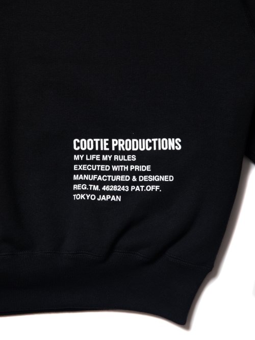 他の写真3: COOTIE PRODUCTIONS/Heavy Oz Sweat Crew（Black）［スウェットクルー-22秋冬］