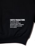 画像4: COOTIE PRODUCTIONS/Heavy Oz Sweat Crew（Black）［スウェットクルー-22秋冬］ (4)