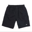 画像1: CHALLENGER/MARINE SHORTS（BLACK）［マリンショーツ-23春夏］ (1)