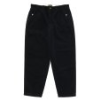 画像1: PORKCHOP/LOOSE FIT CORDUROY PANTS（BLACK）［ルーズフィットコーデュロイパンツ-22秋冬］ (1)