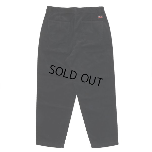 画像2: PORKCHOP/LOOSE FIT CORDUROY PANTS（BLACK）［ルーズフィットコーデュロイパンツ-22秋冬］