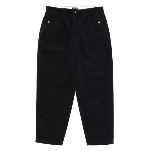 他の写真1: PORKCHOP/LOOSE FIT CORDUROY PANTS（BLACK）［ルーズフィットコーデュロイパンツ-22秋冬］