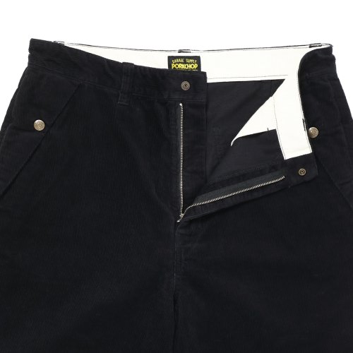 他の写真3: PORKCHOP/LOOSE FIT CORDUROY PANTS（BLACK）［ルーズフィットコーデュロイパンツ-22秋冬］