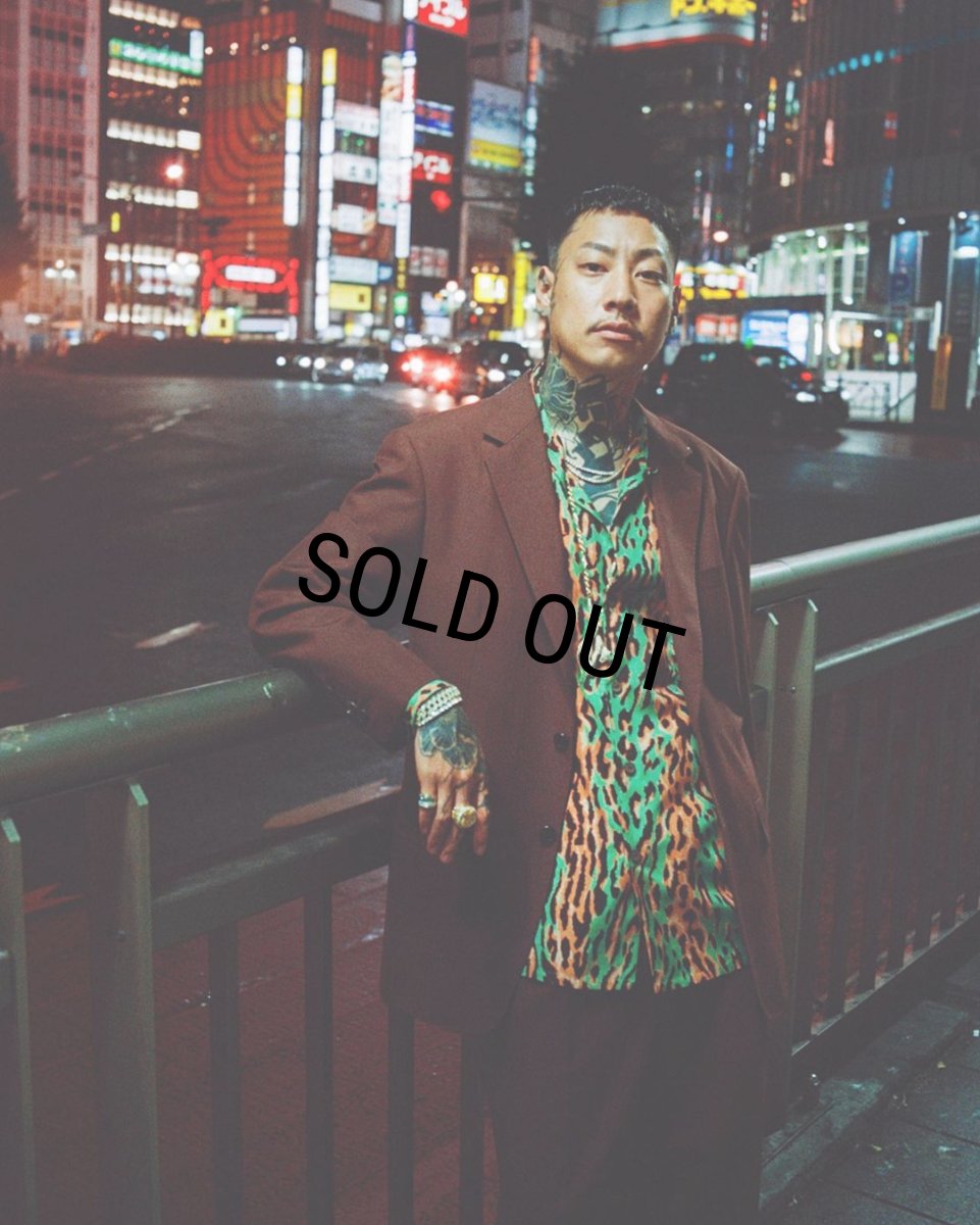 画像6: WACKO MARIA/DORMEUIL / PLEATED TROUSERS（TYPE-2）（DARK RED）［ワンタックスラックス(TYPE-2)-22秋冬］ (6)