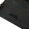 画像6: CALEE/SILVER STAR CONCHO FLAP LEATHER HALF WALLET（BLACK）［レザーハーフウォレット-23秋冬］