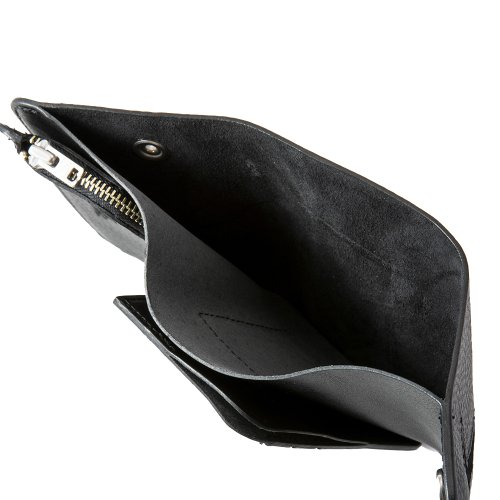 他の写真3: CALEE/Silver star concho flap leather half wallet（Black）［レザーハーフウォレット-23春夏］