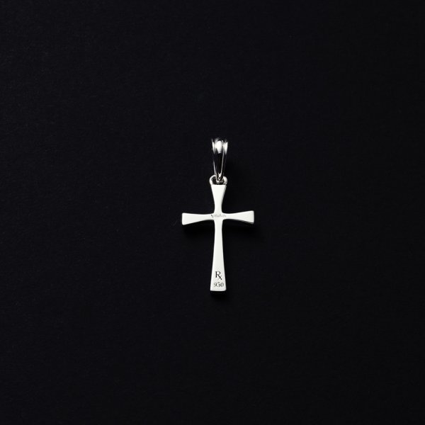画像2: ANTIDOTE BUYERS CLUB/Engraved Tiny Cross Pendant（Silver）［タイニークロスペンダント］