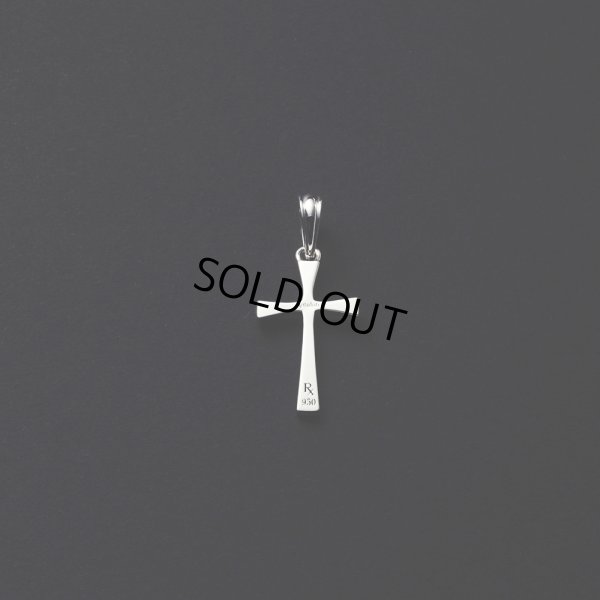 画像2: ANTIDOTE BUYERS CLUB/Engraved Tiny Cross Pendant（Silver）