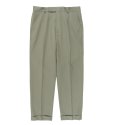 画像2: WACKO MARIA/DORMEUIL / PLEATED TROUSERS（TYPE-2）（SMOKEY GREEN）［ワンタックスラックス(TYPE-2)-22秋冬］ (2)