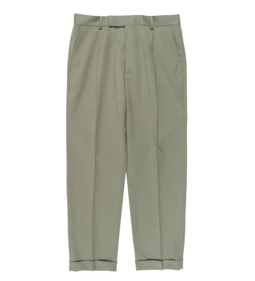 他の写真2: WACKO MARIA/DORMEUIL / PLEATED TROUSERS（TYPE-2）（SMOKEY GREEN）［ワンタックスラックス(TYPE-2)-22秋冬］