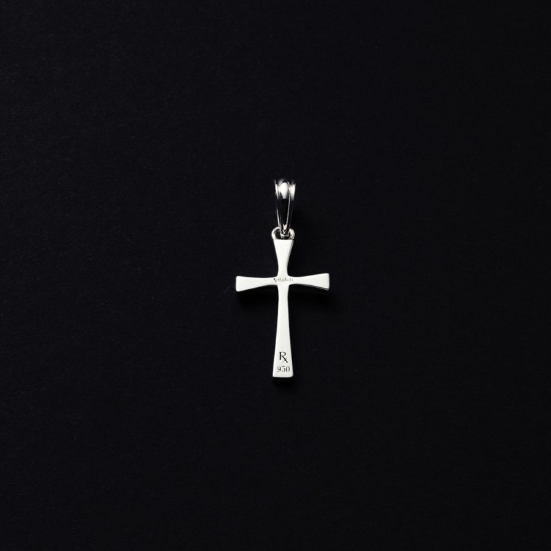 画像2: ANTIDOTE BUYERS CLUB/Engraved Tiny Cross Pendant（Silver）