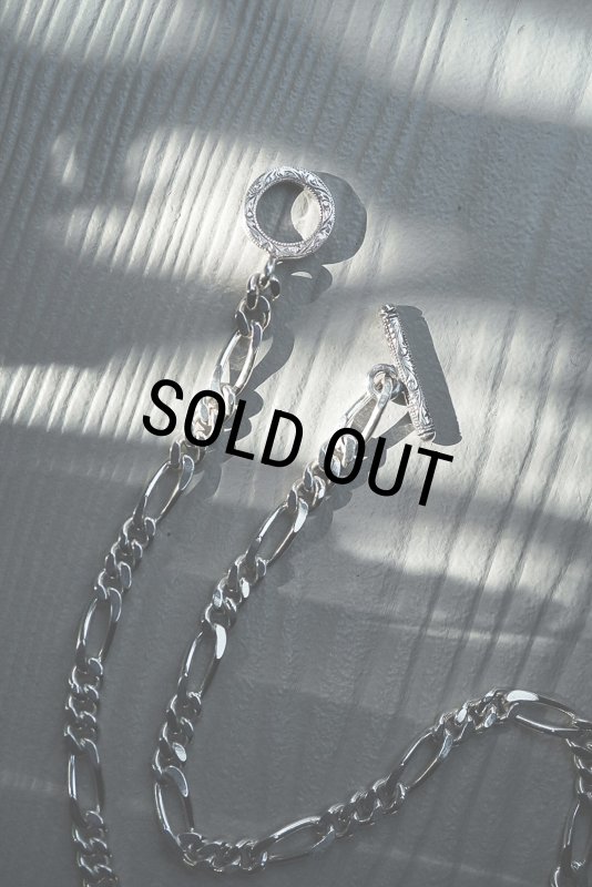 ANTIDOTE BUYERS CLUB/Figaro Wide Chain（Silver） - JONAS
