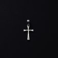 画像1: ANTIDOTE BUYERS CLUB/Engraved Tiny Cross Pendant（Silver） (1)