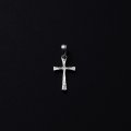 ANTIDOTE BUYERS CLUB/Engraved Tiny Cross Pendant（Silver）