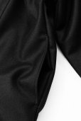 画像3: COOTIE PRODUCTIONS/Wool Saxony Track Jacket（Black）［ウールサキソニートラックJKT-22秋冬］ (3)