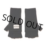 COOTIE PRODUCTIONS/Fingerless Cuffed Knit Glove（Black）［フィンガーレスニットグローブ-22秋冬］