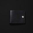 画像1: ANTIDOTE BUYERS CLUB/Two Fold Wallet（Black-Smooth Leather） (1)