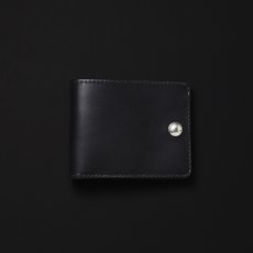 画像1: ANTIDOTE BUYERS CLUB/Two Fold Wallet（Black-Smooth Leather） (1)