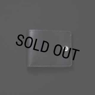ANTIDOTE BUYERS CLUB/Two Fold Wallet（Black-Smooth Leather） - JONAS
