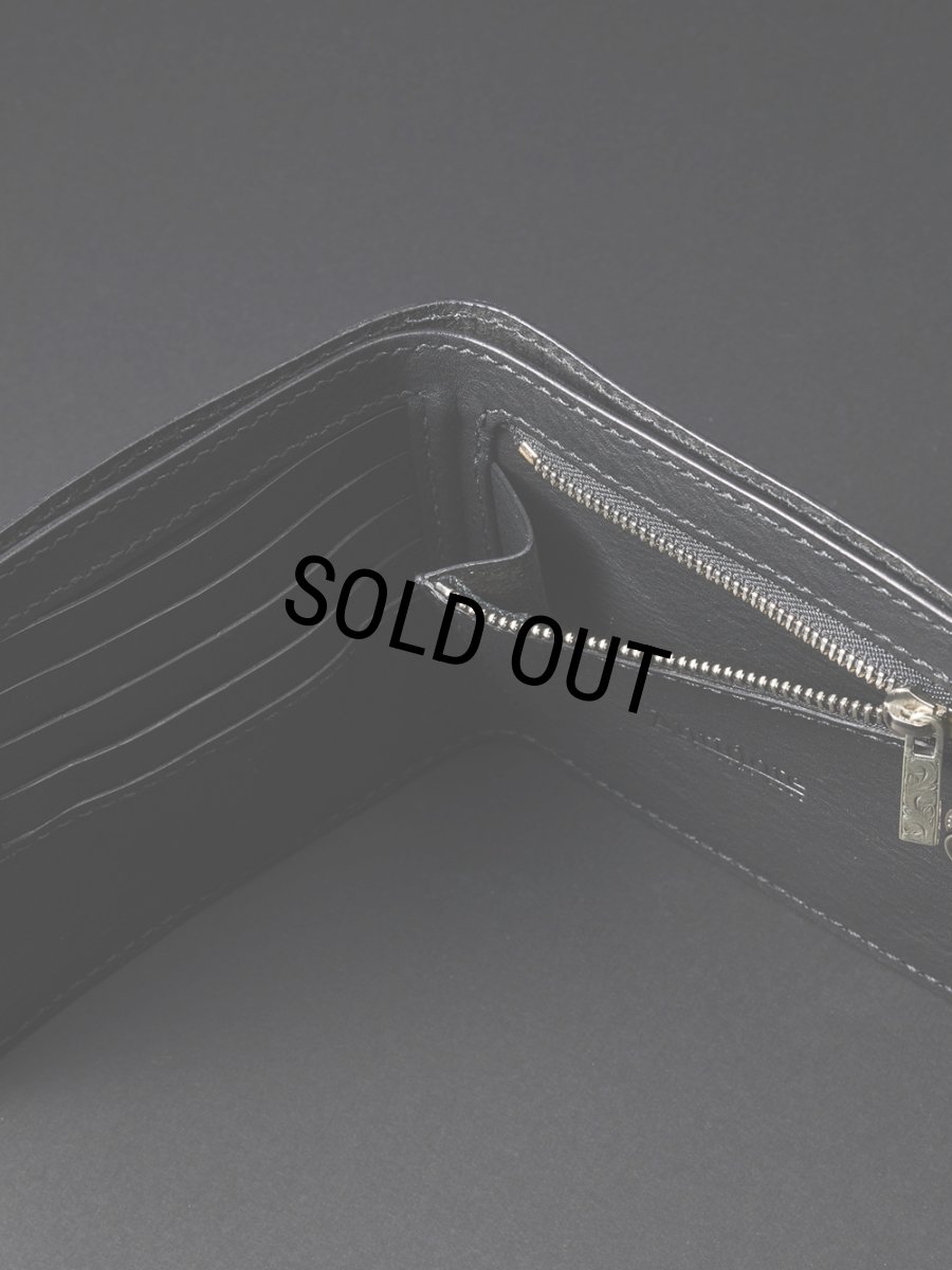 画像4: ANTIDOTE BUYERS CLUB/Two Fold Wallet（Black-Smooth Leather） (4)