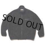COOTIE PRODUCTIONS/Wool Boa Track Jacket（Black）［ウールボアトラックJKT-22秋冬］