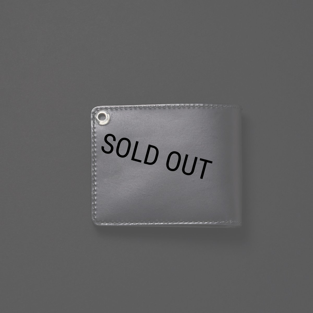 画像2: ANTIDOTE BUYERS CLUB/Two Fold Wallet（Black-Smooth Leather） (2)