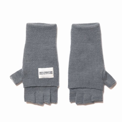 他の写真1: COOTIE PRODUCTIONS/Fingerless Cuffed Knit Glove（Ash Gray）［フィンガーレスニットグローブ-22秋冬］