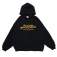 画像1: PORKCHOP/FULL SCRIPT HOODIE（BLACK）［プルオーバーパーカー-22秋冬］ (1)