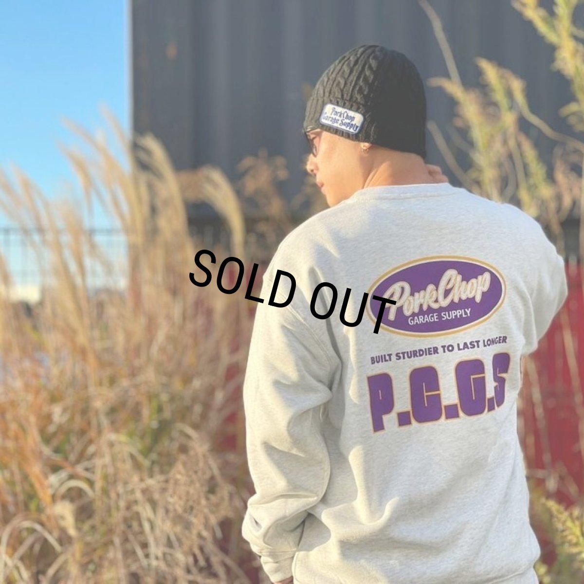 画像4: PORKCHOP/ROUNDED KNIT CAP（BLACK）［ニットキャップ-22秋冬］ (4)