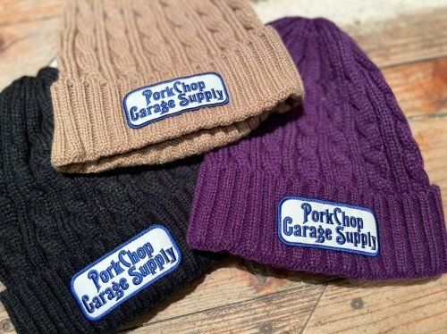 他の写真3: PORKCHOP/ROUNDED KNIT CAP（BLACK）［ニットキャップ-22秋冬］