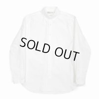 DAIRIKU/"Benjamin" BD Oxford Shirt（White） 【30%OFF】［BDオックスフォードシャツ-23春夏］