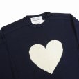 画像4: DAIRIKU/♡ Pullover Knit（Navy）［プルオーバーニット-23春夏］ (4)