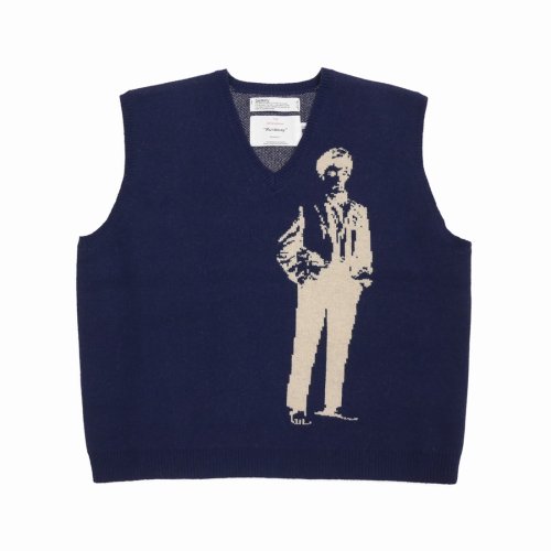 他の写真1: DAIRIKU/"Benjamin" Knit Vest（Navy）［ニットベスト-23春夏］