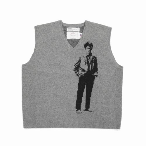 他の写真1: DAIRIKU/"Benjamin" Knit Vest（Gray） 【30%OFF】［ニットベスト-23春夏］