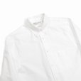 画像4: DAIRIKU/"Benjamin" BD Oxford Shirt（White） 【30%OFF】［BDオックスフォードシャツ-23春夏］