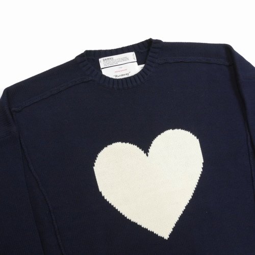 他の写真3: DAIRIKU/♡ Pullover Knit（Navy）［プルオーバーニット-23春夏］