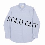 DAIRIKU/"Benjamin" BD Oxford Shirt（Sax Blue） 【50%OFF】［BDオックスフォードシャツ-23春夏］