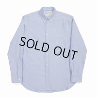 DAIRIKU/"Benjamin" BD Oxford Shirt（Sax Blue） 【50%OFF】［BDオックスフォードシャツ-23春夏］